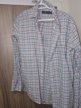 Ralph Lauren Men’s Multicolor Plaid Button-Down Shirt L